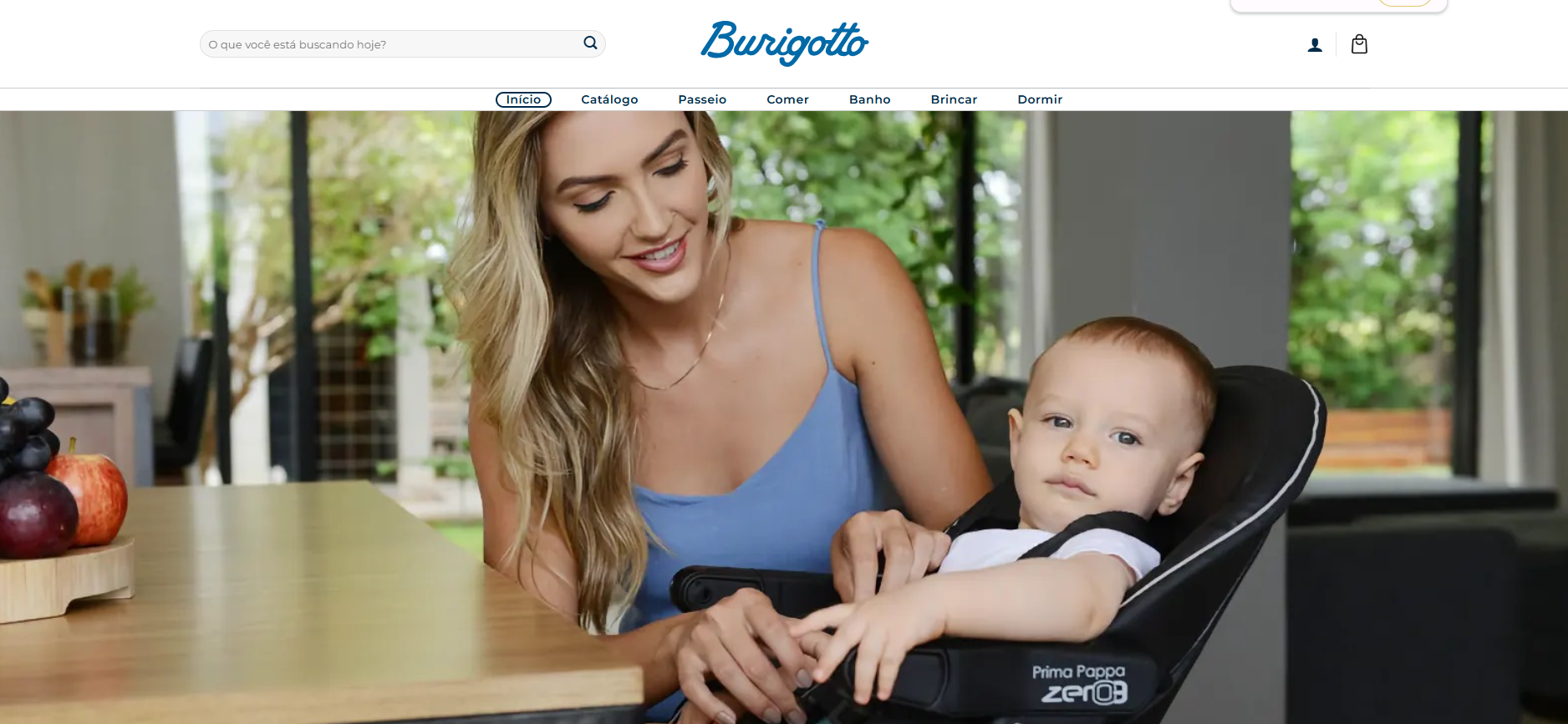 Mãe e bebê - Produtos para bebê